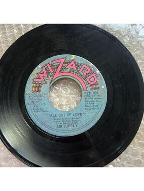 Air Supply - Old Habit Die Hard/All out of Love 45rpm VG+ R24
